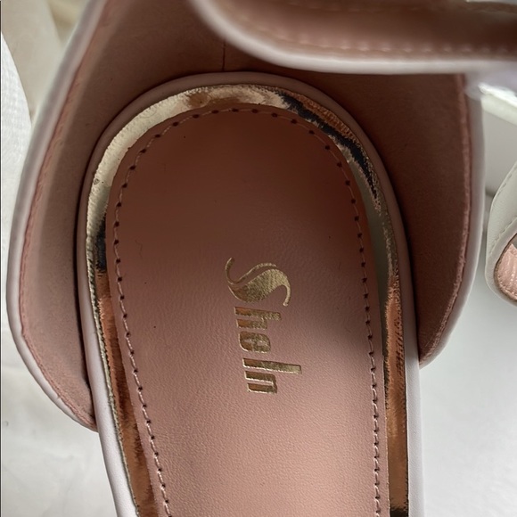 SHEIN BASICS Minimalist Stiletto Heeled Ankle Strap Sandals - Picture 4 of 4